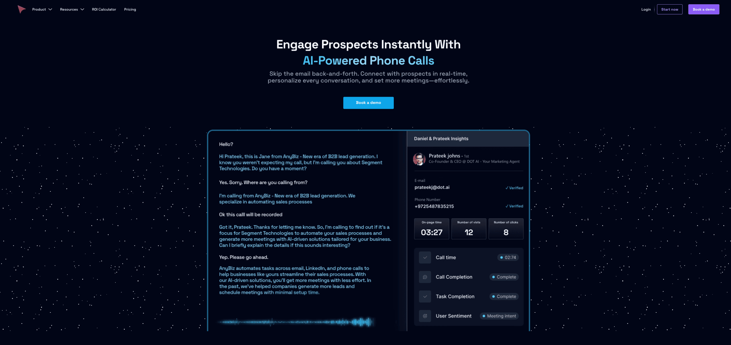 AI powered calls